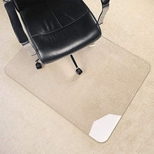 Load image into Gallery viewer, [Upgraded Version] Crystal Clear 1/5" Thick 47" x 35" Heavy Duty Hard Chair Mat, Can be Used on Carpet or Hard Floor
