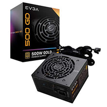 Load image into Gallery viewer, EVGA 500 GD, 80+ GOLD 500W, 5 Year Warranty, Power Supply 100-GD-0500-V1
