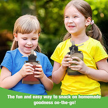 Load image into Gallery viewer, haakaa Yummy Pouch Reusable Baby Food Pouch, Baby Food Storage Toddler Kids Squeezable Pouch, Washable Freezer - Make Homemade Organic Food for Babies/Toddlers, 4.4oz, 2 Pack
