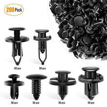 Load image into Gallery viewer, GOOACC - GRC-47 Universal Plastic Fender Clips,200 Pcs Push Bumper Fastener Rivet Clips with 6 Size Auto Body Retainer Clips Bumpers,Car Fender Replacement for GM, Ford &amp; Ch
