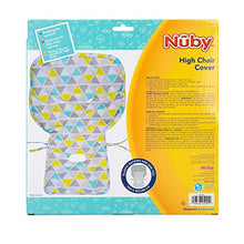 Load image into Gallery viewer, Nuby High Chair Cover Protecting from Spills and Crumbs, Water Resistant, Brush Strokes Print
