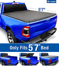 Load image into Gallery viewer, Tyger Auto T3 Soft Tri-Fold Truck Bed Tonneau Cover for 2019-2022 Ram 1500 New Body Style | 5'7" Bed (67") | Not for Classic | Does Not Fit with Multi-Function (Split) Tailgate or RamBox | TG-BC3D1044
