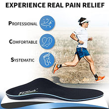 Load image into Gallery viewer, PCSsole Orthotic High Arch Support Insoles, Comfort Gel Work Boot Insert for Flat Feet, Plantar Fasciitis, Feet Pain, Heel Spur Pain,Metatarsalgia,Over Pronation for Men and Women（26cm）
