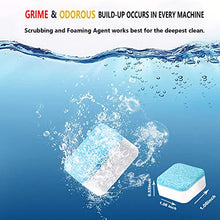Load image into Gallery viewer, [32 Pack] Taffy's Washing Machine Cleaner Effervescent Tablets,Solid Washer Deep Cleaning Tablet, Triple Decontamination Remover with Natural Biological Formula, for Front and Top Load Machiners
