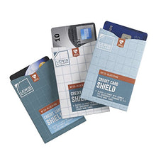 Load image into Gallery viewer, Lewis N Clark RFID Credit Card Holder Shield, Anti-Theft Wallet Sleeve + RFID Blocking ID Holder &amp; Credit Card Protector - 3 Pack
