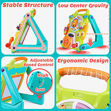 Load image into Gallery viewer, iPlay, iLearn Baby Sit to Stand Walkers Toys, Kids Activity Center, Toddlers Musical Fun Table, Lights and Sounds, Learning, Birthday Gift for 9, 12, 18 Months, 1, 2 Year Olds, Infants, Boys, Girls
