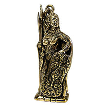 Load image into Gallery viewer, Dryad Design Bronze Celtic Goddess Morrigan Pendant
