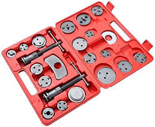 Load image into Gallery viewer, DASBET 22pcs Universal Disc Brake Caliper Piston Compressor Wind Back Repair Tool Kit for Cars
