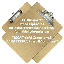 Load image into Gallery viewer, Officemate 83130 Clipboard, Letter Size, 3-Pack, Brown
