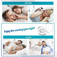 Load image into Gallery viewer, Skyloa Anti Snoring Devices - Silicone Magnetic Anti Snoring Nose Clip, Snore Stopper, Provide Effective Snoring Solution - Comfortable Nasal to Stop Snoring(4 PCS)
