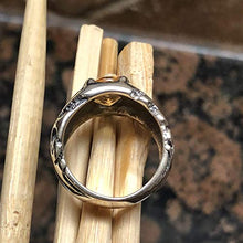 Load image into Gallery viewer, Natural 2ct Golden Citrine 925 Solid Sterling Silver Unisex Ring Size 7.25
