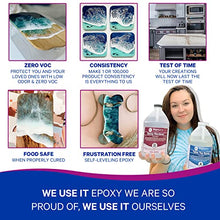 Load image into Gallery viewer, Clear Table Top Epoxy Resin That Self Levels, This is a 2 Gallon High Gloss (1 Gallon Resin + 1 Gallon Hardener) Kit That’s UV Resistant – It’s DIYER &amp; Pro Preferred with Minimal Bubbles
