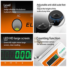 Load image into Gallery viewer, KUBEI High Precision 3kg/0.01g Digital Accurate Grams Scale Analytical Electronic Balance Lab Scale Laboratory Industrial Weighing with Calibration Weight
