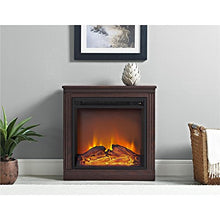 Load image into Gallery viewer, Ameriwood Home Bruxton Electric Fireplace, Cherry
