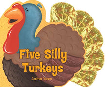 Load image into Gallery viewer, Five Silly Turkeys
