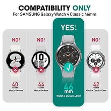 Load image into Gallery viewer, SUPCASE [Unicorn Beetle Pro] Series Case for Galaxy Watch 4 Classic [46mm] 2021 Release, Rugged Protective Case with Strap Bands (FrostBlack)
