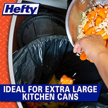 Load image into Gallery viewer, Hefty Strong Multipurpose Large Trash Bags, 30 Gallon, 74 Count
