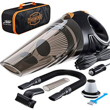 Load image into Gallery viewer, Portable Car Vacuum Cleaner: High Power Corded Handheld Vacuum w/ 16 foot cable - 12V - Best Car &amp; Auto Accessories Kit for Detailing and Cleaning Car Interior
