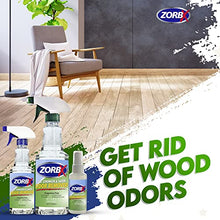 Load image into Gallery viewer, ZORBX Unscented Multipurpose Odor Eliminator Value Pack - Used in Hospitals &amp; Healthcare Facilities | Advanced Trusted Formula | Perfect Bundle to Get Rid of Unpleasant Odors (2 Oz + 16 Oz + 32 Oz)
