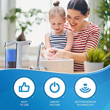 Load image into Gallery viewer, Everlasting Comfort Automatic Liquid Soap Dispenser, 17oz - 1400 Dispenses on a Single Fill - Electric, Touchless Sensor, Hands Free for Bathroom, Countertop or Dish Soap
