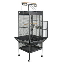 Load image into Gallery viewer, ZENY 61" Pet Bird cage Large Play Top Parrot Cockatiel Cockatoo Parakeet Finch Pet Supply
