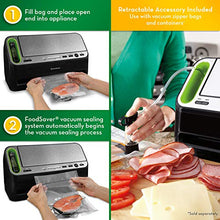 Load image into Gallery viewer, Foodsaver V4400 2-in-1 Vacuum Sealer Machine with Automatic Bag Detection and Starter Kit | Safety Certified | Black and Silver
