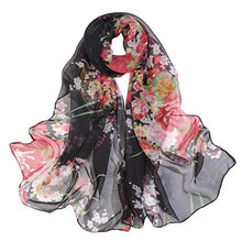Load image into Gallery viewer, Acotavie Scarfs for Women Lightweight Fashion Scarves Print Floral Pattern Scarf Shawl Wraps (C13)
