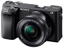 Load image into Gallery viewer, Sony Alpha a6400 Mirrorless Camera: Compact APS-C Interchangeable Lens Digital Camera with Real-Time Eye Auto Focus, 4K Video, Flip Screen &amp; 16-50mm Lens - E Mount Compatible Cameras - ILCE-6400L/B
