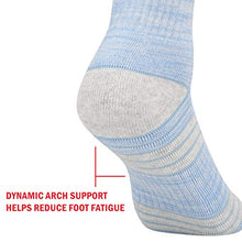 Load image into Gallery viewer, YUEDGE Women's Hiking Walking Socks 5 Pack Outdoor Recreation Socks Moisture Wicking Cushion Crew Socks(Grey, Large)
