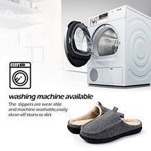 Load image into Gallery viewer, COASIS Men's Comfort Memory Foam Slippers House Shoes Warm Plush Lining for Indoor/Outdoor
