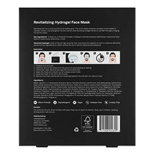 Load image into Gallery viewer, HOMMEFACE Revitalizing Hydrogel Facial Mask Set for Men (5ct) - Hydrating, Anti-aging &amp; Soothing Face Sheet Mask with Hyaluronic Acid, Vitamin B, C, E &amp; Peptides, Beard-Friendly
