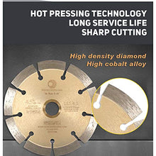 Load image into Gallery viewer, Whirlwind USA LSS 9 inch Dry or Wet Cutting General Purpose Power Saw Segmented Diamond Blades for Masonry Brick/Block Pavers Concrete Stone (9")

