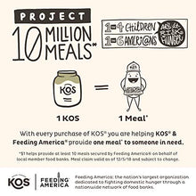 Load image into Gallery viewer, KOS Organic Plant Based Protein Powder, Vanilla - Delicious Vegan Protein Powder - Keto Friendly, Gluten Free, Dairy Free and Soy Free - 2.4 Pounds, 30 Servings
