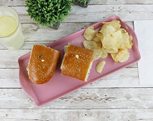 Load image into Gallery viewer, Calypso Basics, Sandwich Melamine Tidbit Tray, Pink
