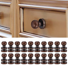 Load image into Gallery viewer, Double Cap Rapid Rivet, Luggage Hardware Accessories Portable High Hardness 20PCS Leather Rivets Kit for DIY Leather Crafts/Shoes/Bag/Jeans/Clothe(10X8mm)
