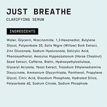 Load image into Gallery viewer, Versed Just Breathe Clarifying Facial Serum - Blend of Antioxidants, Niacinamide and Zinc Helps Reduce Blemishes, Decongest Pores and Soothe Redness - Non-Toxic and Vegan (1 fl oz)
