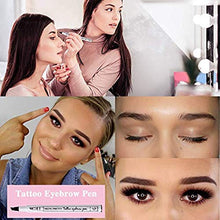 Load image into Gallery viewer, Eyebrow Pencil 2 Packs, Microblading Eyebrow Pencil with a Micro-Fork Tip Applicator Creates Natural Looking Brows Effortlessly and Stays on All Day (brown)
