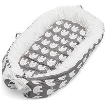 Load image into Gallery viewer, HelloLove Baby Lounger Nest Newborn Infant Baby Bed Deluxe Large Portable Pillow Organic Machine Washable
