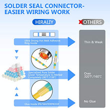 Load image into Gallery viewer, 255 PCS Heat Shrink Butt Connectors HIRALIY 100 PCS Solder Seal Wire Connectors &amp; 155 PCS Heat Shrink Crimp Connectors Waterproof Electrical Terminals Kit for Marine Automotive Motorcycle Wiring
