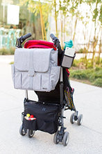 Load image into Gallery viewer, J.L. Childress Cool 'N Cargo, Universal Fit Stroller Cooler and Organizer, Insulated, Easily Attach to Stroller or Detach to use as Diaper Bag, Black
