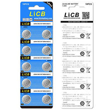 Load image into Gallery viewer, LiCB 20 Pack LR44 AG13 357 303 SR44 Battery 1.5V Button Coin Cell Batteries
