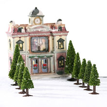 Load image into Gallery viewer, WINOMO 15pcs Green Scenery Landscape Model Cedar Trees
