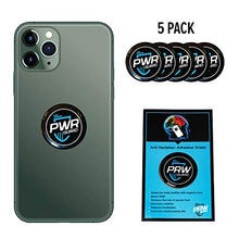 Load image into Gallery viewer, PWR Guard EMF Protection Cell Phone Radiation, Neutralizer Shield, 5G Protection Shield - Anti EMF for All Electronics, Laptops &amp; Tablets. Protect Your Kids and Family with Radiation Blocker - 5 Pack
