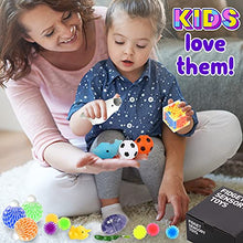 Load image into Gallery viewer, Fidget Sensory Toy Pack with Stress Balls for Kids, Teens and Adults, 32 Pack Figit Toys with Liquid Motion Timer for ADHD, Autism, Stress and Anxiety, Fun Fidgeting Game for Classroom and Office
