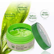 Load image into Gallery viewer, LuckyFine Aloe Vera Peel Off Facial Mask - Blackhead Removal - Purifying Deep Cleansing - Acne Treatment - Oil Control - Facial Moisturizing - Face Whitening - Soothing &amp; Moisture Skin
