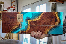 Load image into Gallery viewer, DEEP Pour Epoxy Resin Kit Crystal Clear Liquid Glass - 2 to 4 Inches Plus Clear Epoxy Resin at One Time for Live Edge, River Tables and Wood Filler- ¾ Gallon Clear Casting Pourable Epoxy Resin Kit
