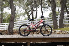 Load image into Gallery viewer, Huffy Kids Hardtail Mountain Bike for Girls, Stone Mountain 20 inch 6-Speed, Solar Flare, 20 Inch Wheels/13 Inch Frame, Model Number: 73818

