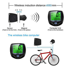 Load image into Gallery viewer, SY Bicycle Speedometer and Odometer Wireless Waterproof Cycle Bike Computer with LCD Display &amp; Multi-Functions by YS
