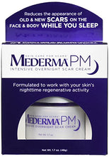 Load image into Gallery viewer, Mederma PM Intensive Overnight Scar Cream - Works with Skin's Nighttime Regenerative Activity - Once-Nightly Application Is Clinically Shown to Make Scars Smaller &amp; Less Visible- 1.7 ounce
