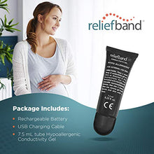 Load image into Gallery viewer, Reliefband Premier Anti-Nausea Wristband | FDA Cleared Nausea &amp; Vomiting Relief for Anxiety, Migraine, Motion Sickness (Car, Air, Train, Sea), Hangover &amp; Morning Sickness | Drug Free (Charcoal)
